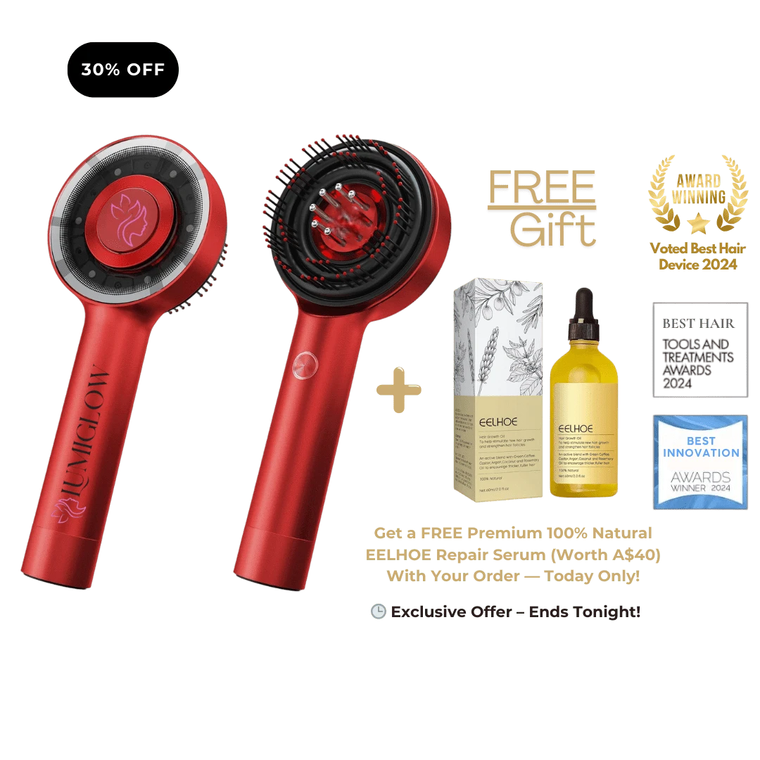 Lumiglow® - Boost Hair Vitality + FREE 100% Natural Serum Gift