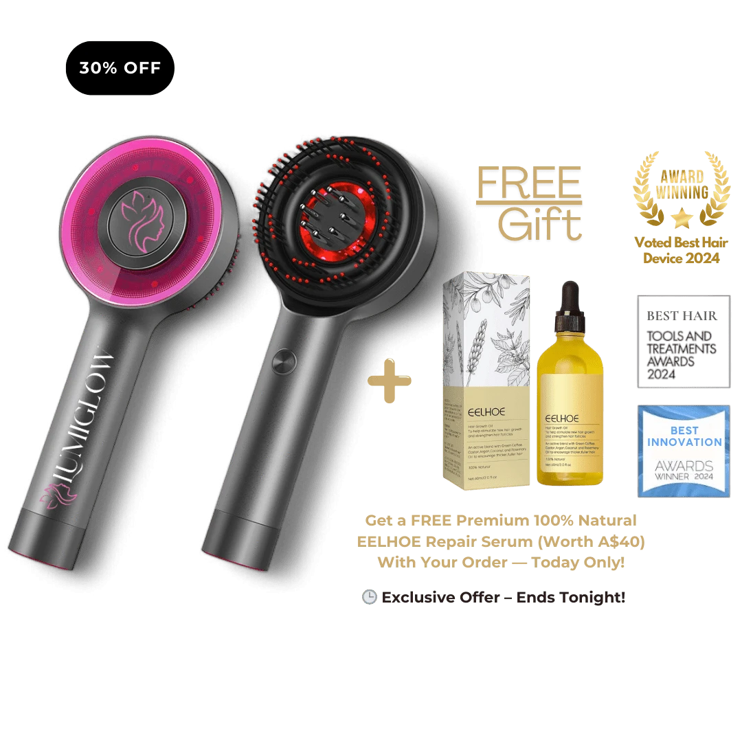Lumiglow® - Boost Hair Vitality + FREE 100% Natural Serum Gift
